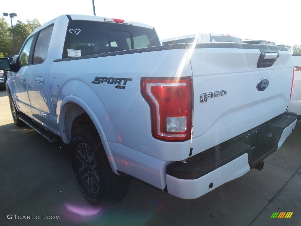 2017 F150 XL SuperCrew 4x4 - Oxford White / Black photo #3