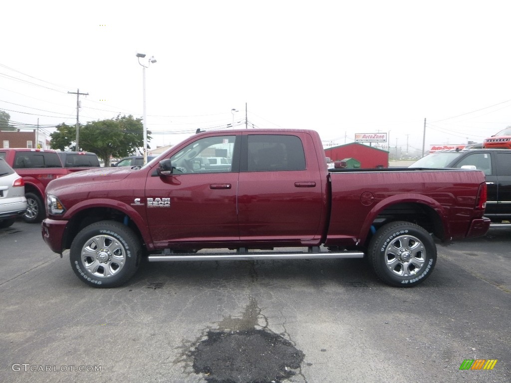 Delmonico Red Pearl 2018 Ram 2500 Laramie Crew Cab 4x4 Exterior Photo #122786810
