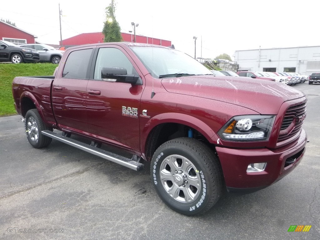 Delmonico Red Pearl 2018 Ram 2500 Laramie Crew Cab 4x4 Exterior Photo #122786907