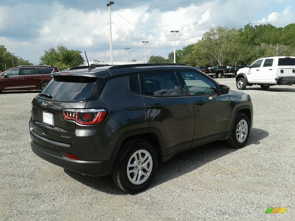 2018 Compass Sport - Granite Crystal Metallic / Black photo #5