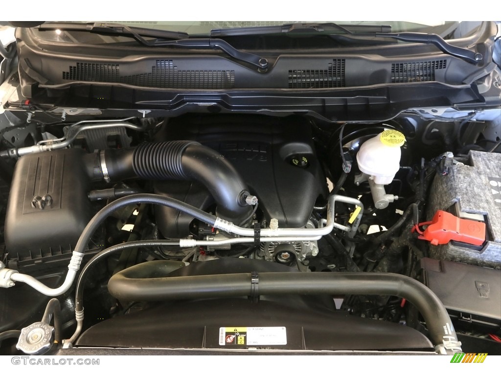 2017 1500 Big Horn Quad Cab 4x4 - Bright Silver Metallic / Black/Diesel Gray photo #19