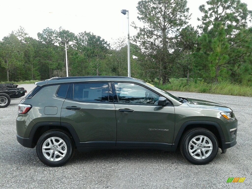2018 Compass Sport - Olive Green Pearl / Black photo #6