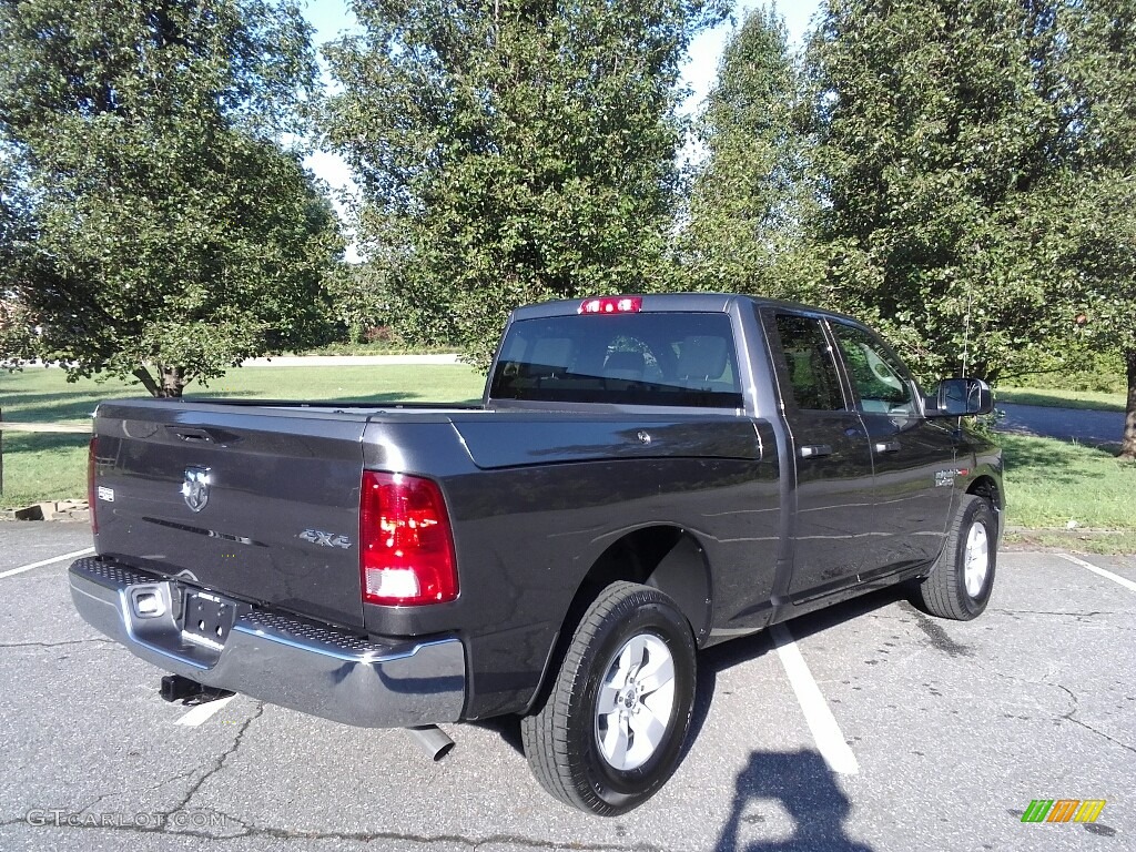 2017 1500 Tradesman Quad Cab 4x4 - Granite Crystal Metallic / Black/Diesel Gray photo #6