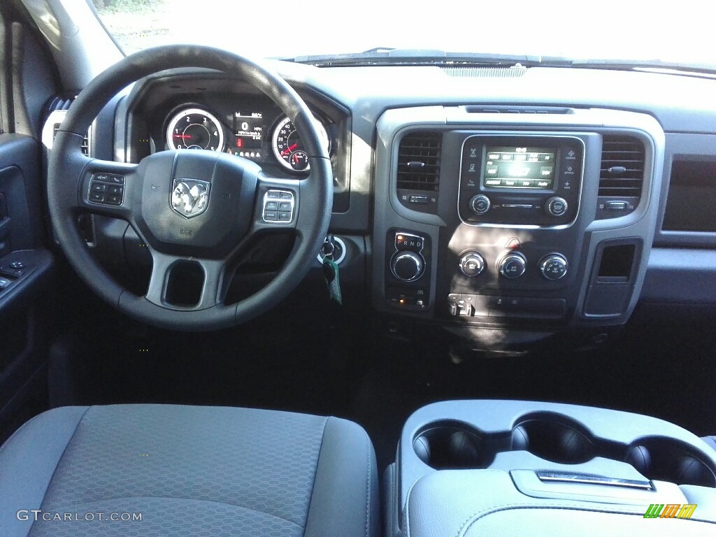 2017 1500 Tradesman Quad Cab 4x4 - Granite Crystal Metallic / Black/Diesel Gray photo #15