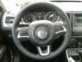 Black 2018 Jeep Compass Latitude Steering Wheel