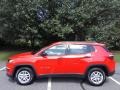 Spitfire Orange 2018 Jeep Compass Sport