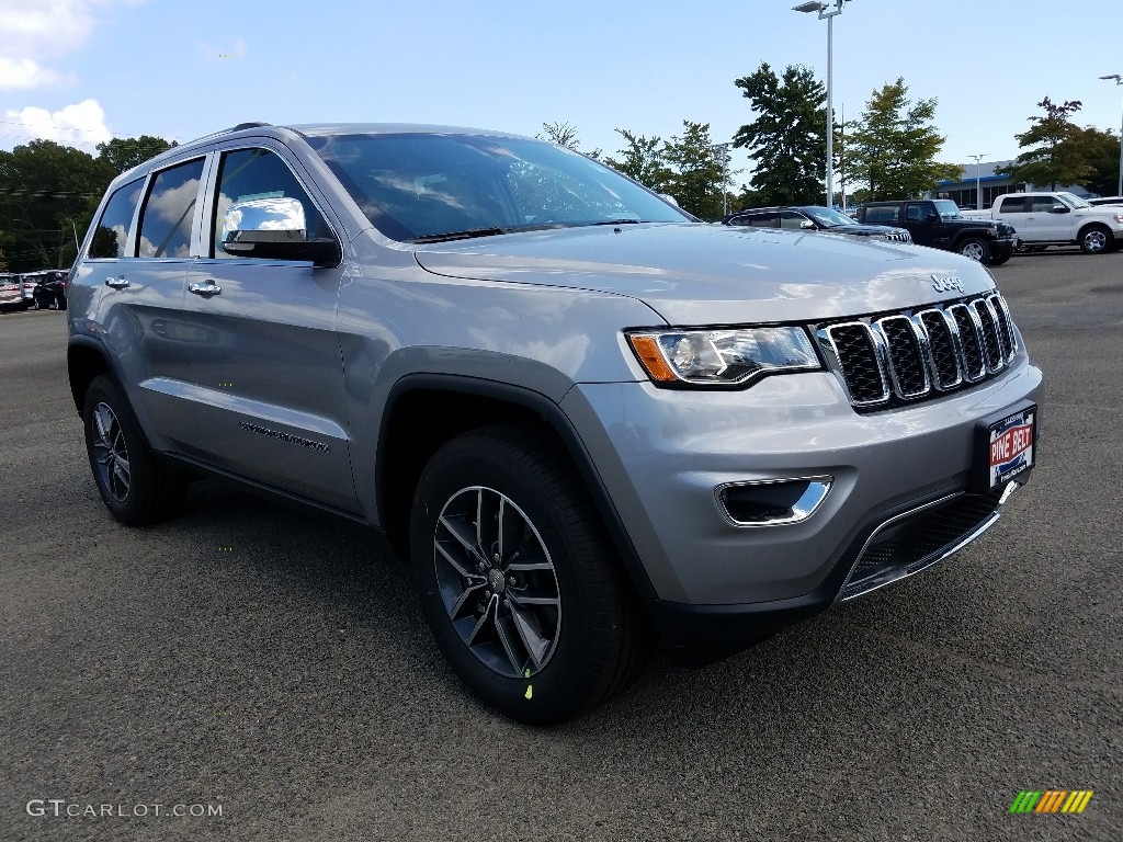 2018 Grand Cherokee Limited 4x4 - Billet Silver Metallic / Black photo #1