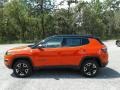 2017 Spitfire Orange Jeep Compass Trailhawk 4x4  photo #2