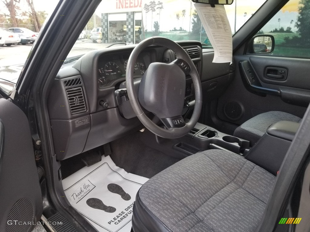 2001 Cherokee Sport - Black / Agate photo #8