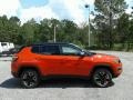 2017 Spitfire Orange Jeep Compass Trailhawk 4x4  photo #6