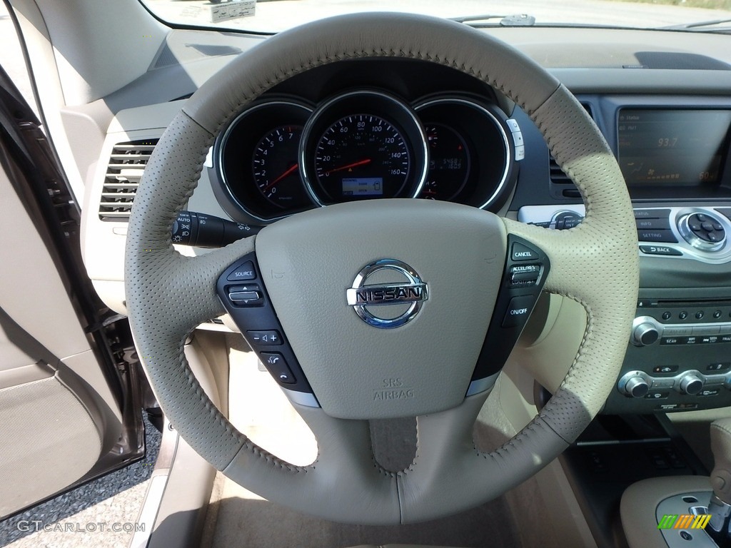 2012 Murano SL AWD - Tinted Bronze / Beige photo #24