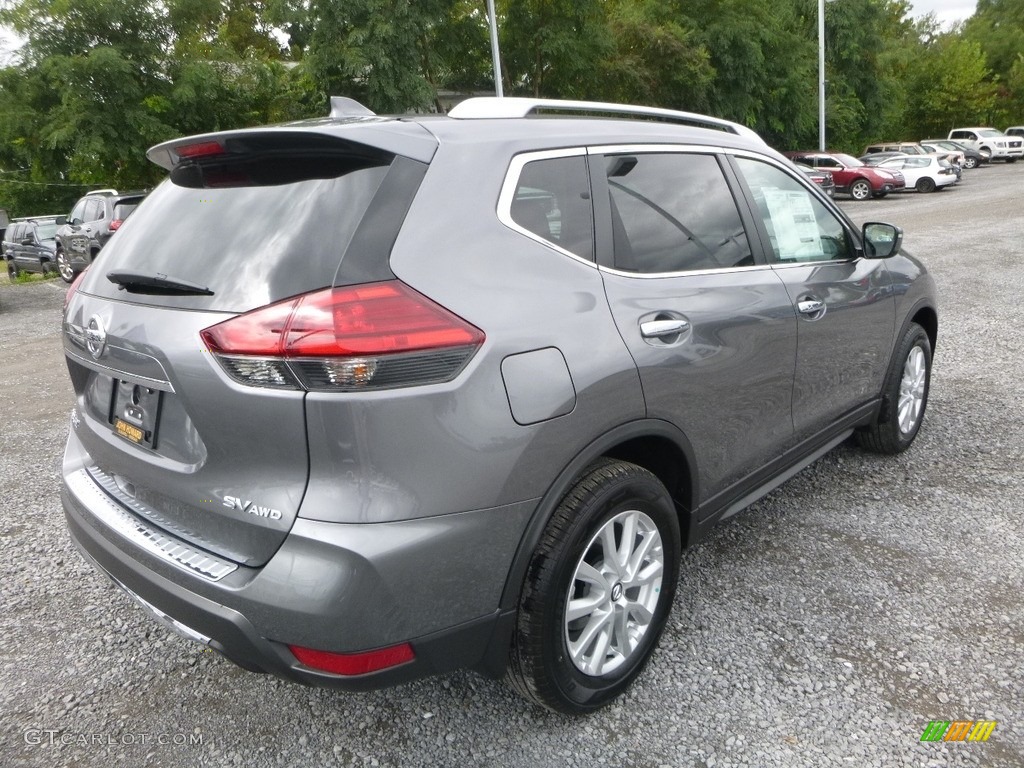 2017 Rogue SV AWD - Gun Metallic / Charcoal photo #4