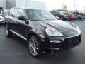Basalt Black Metallic - Cayenne Turbo Photo No. 4