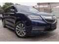 2015 Fathom Blue Pearl Acura MDX SH-AWD Technology  photo #1