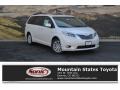 Blizzard White Pearl 2017 Toyota Sienna Limited AWD