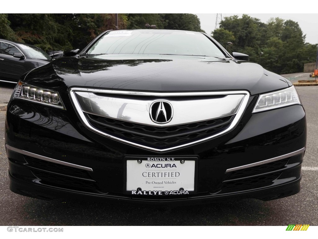 2017 TLX Technology Sedan - Crystal Black Pearl / Espresso photo #2