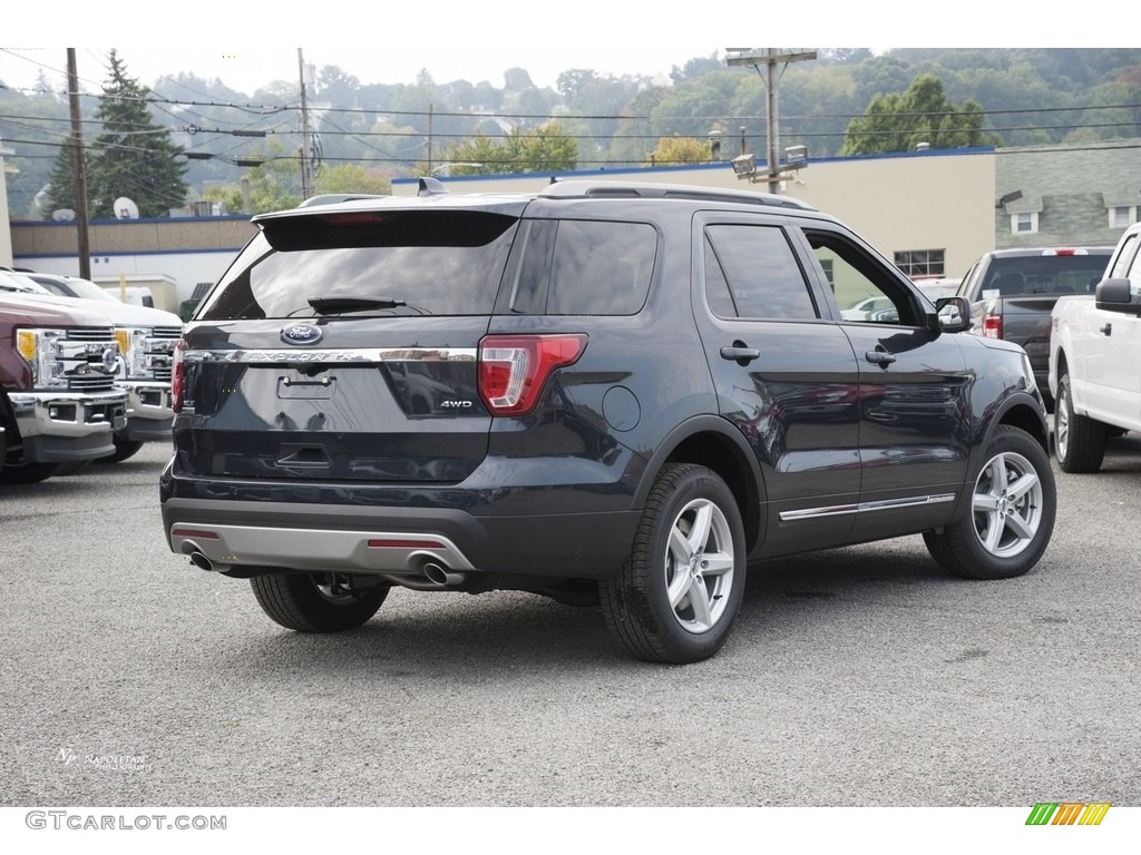 2017 Explorer XLT 4WD - Smoked Quartz / Ebony Black photo #4