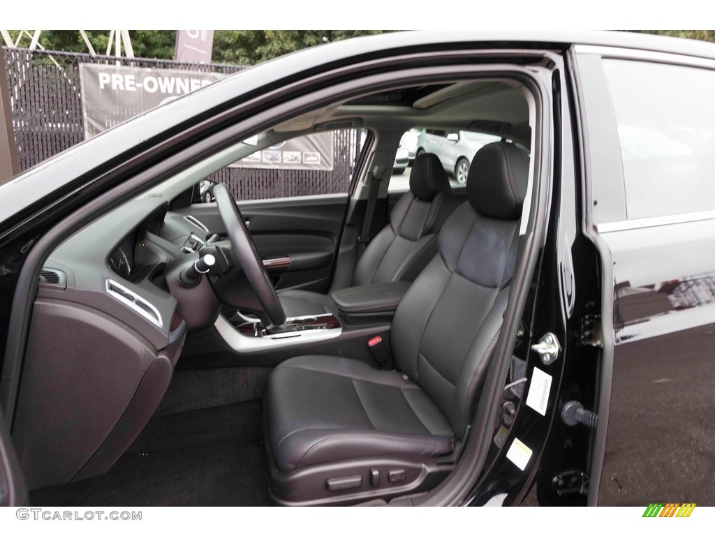 2017 TLX Technology Sedan - Black Copper Pearl / Graystone photo #9