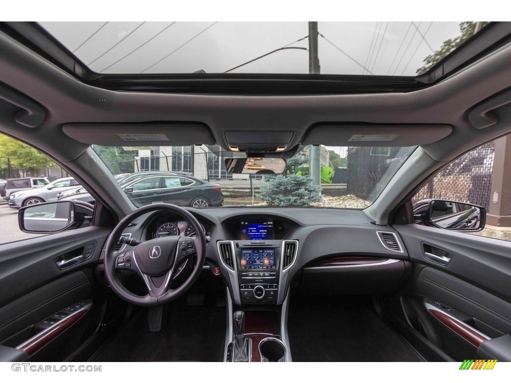 2017 TLX Technology Sedan - Black Copper Pearl / Graystone photo #11