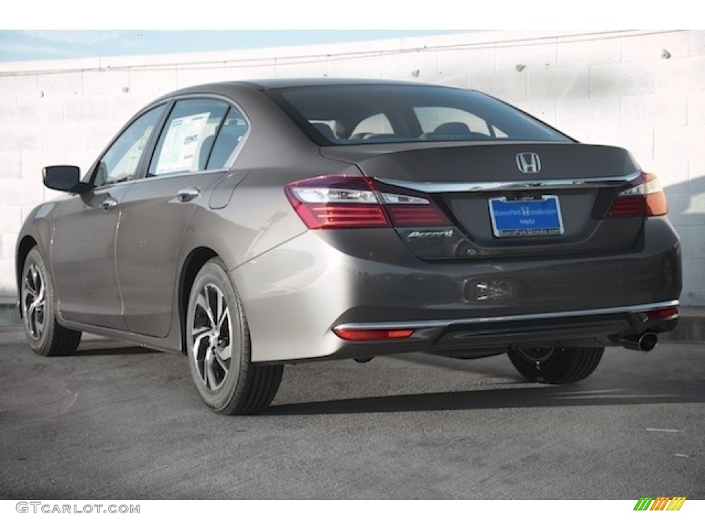 2017 Accord LX Sedan - Modern Steel Metallic / Black photo #2