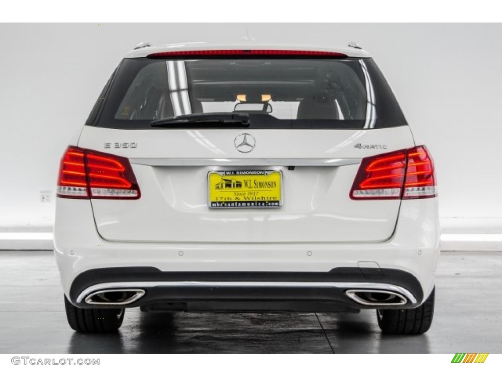 2016 E 350 4Matic Wagon - designo Diamond White Metallic / Chestnut Brown/Black photo #3