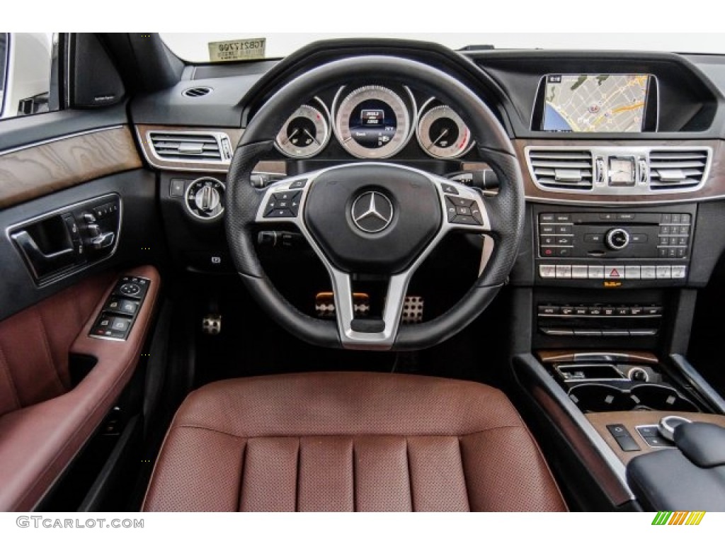 2016 E 350 4Matic Wagon - designo Diamond White Metallic / Chestnut Brown/Black photo #4