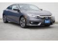 Modern Steel Metallic 2017 Honda Civic EX-T Coupe