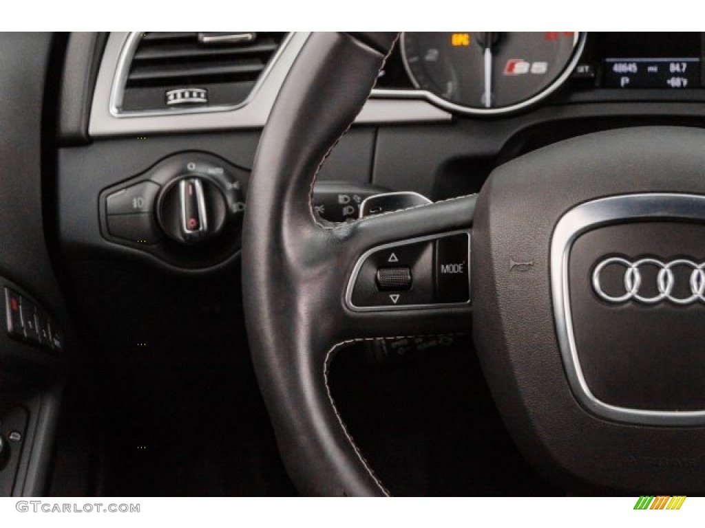 2012 S5 3.0 TFSI quattro Cabriolet - Brilliant Black / Black photo #18