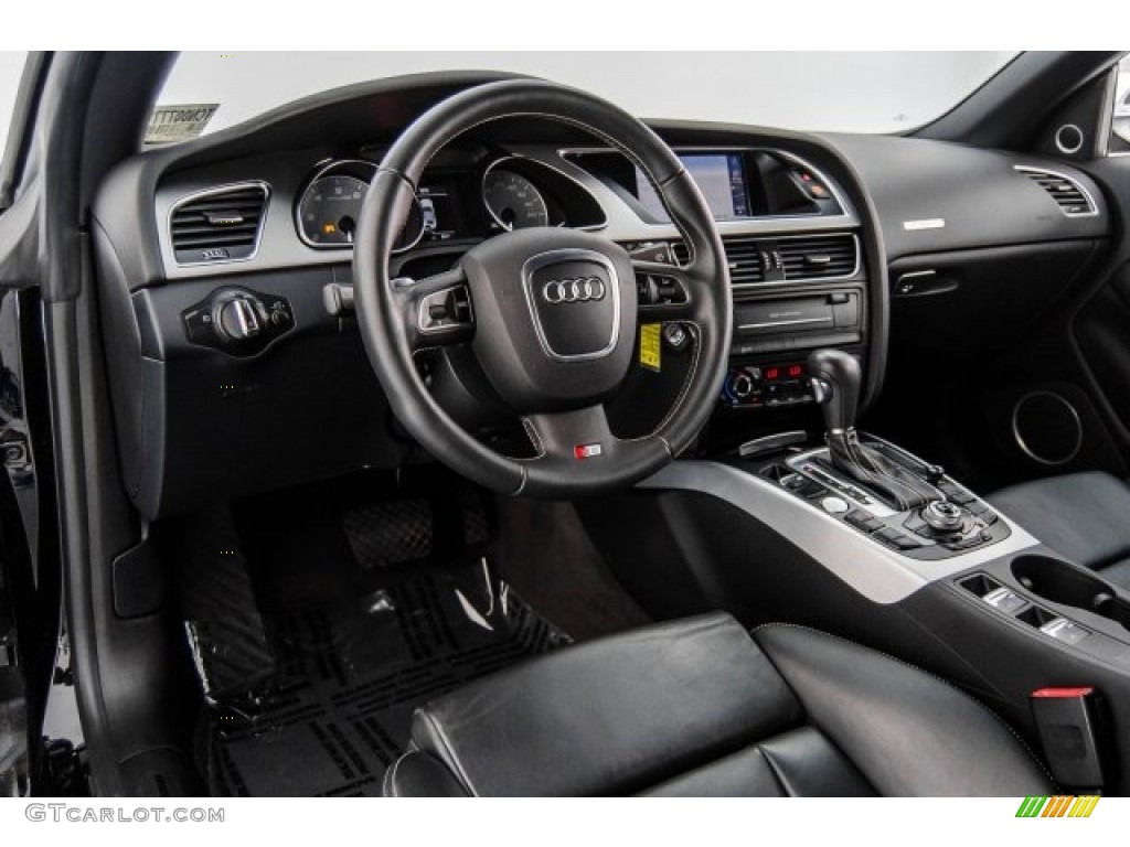 2012 S5 3.0 TFSI quattro Cabriolet - Brilliant Black / Black photo #21