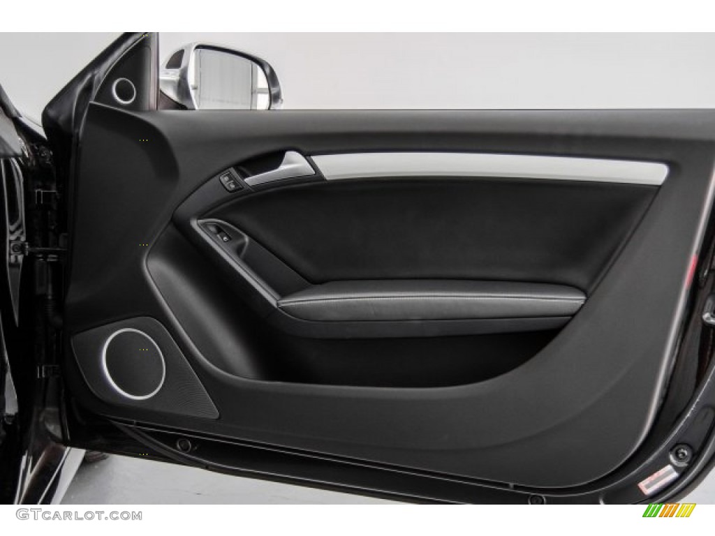 2012 S5 3.0 TFSI quattro Cabriolet - Brilliant Black / Black photo #28