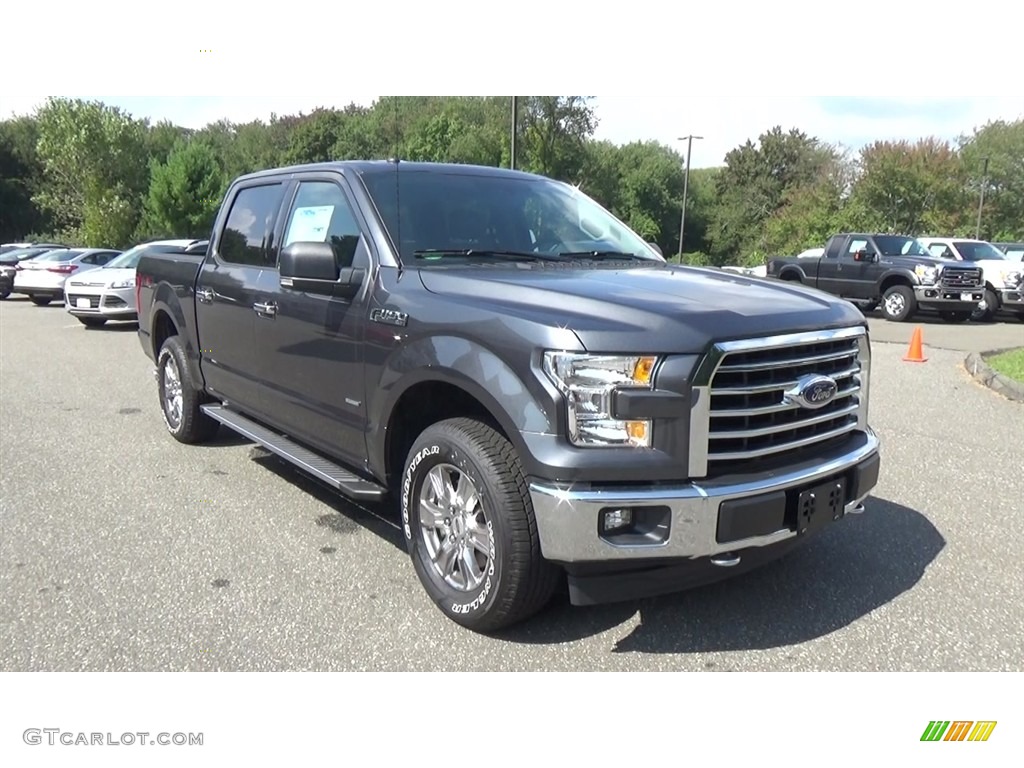 2017 F150 XLT SuperCrew 4x4 - Magnetic / Earth Gray photo #1