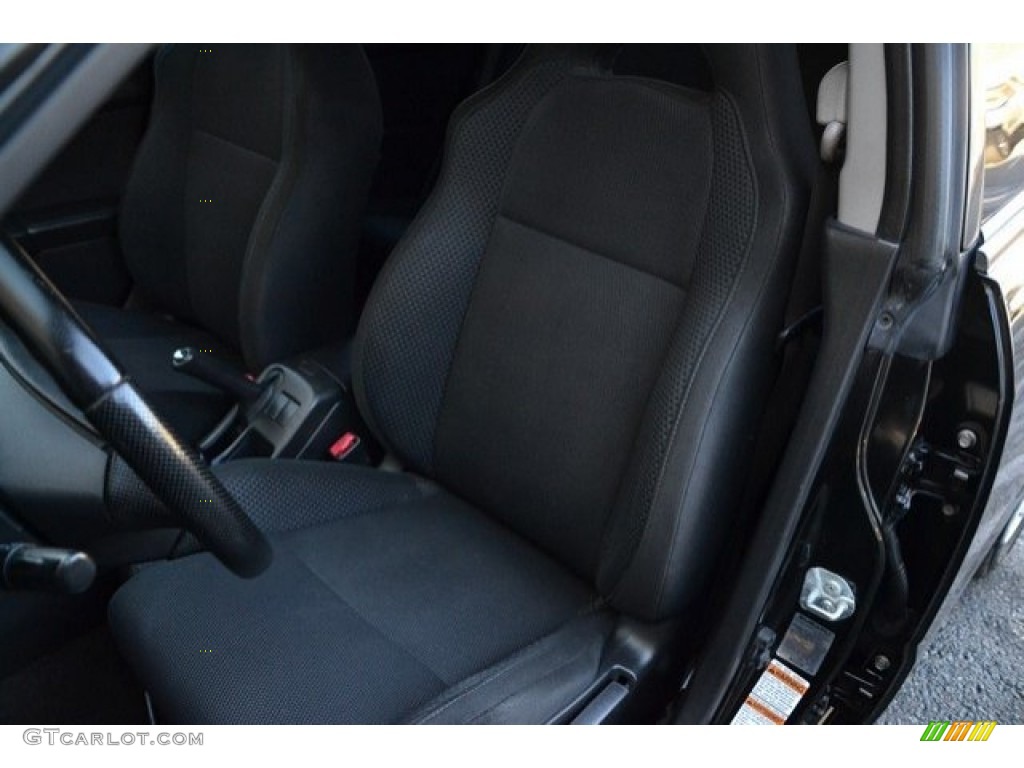 2004 Impreza WRX Sport Wagon - Java Black Pearl / Dark Gray photo #12