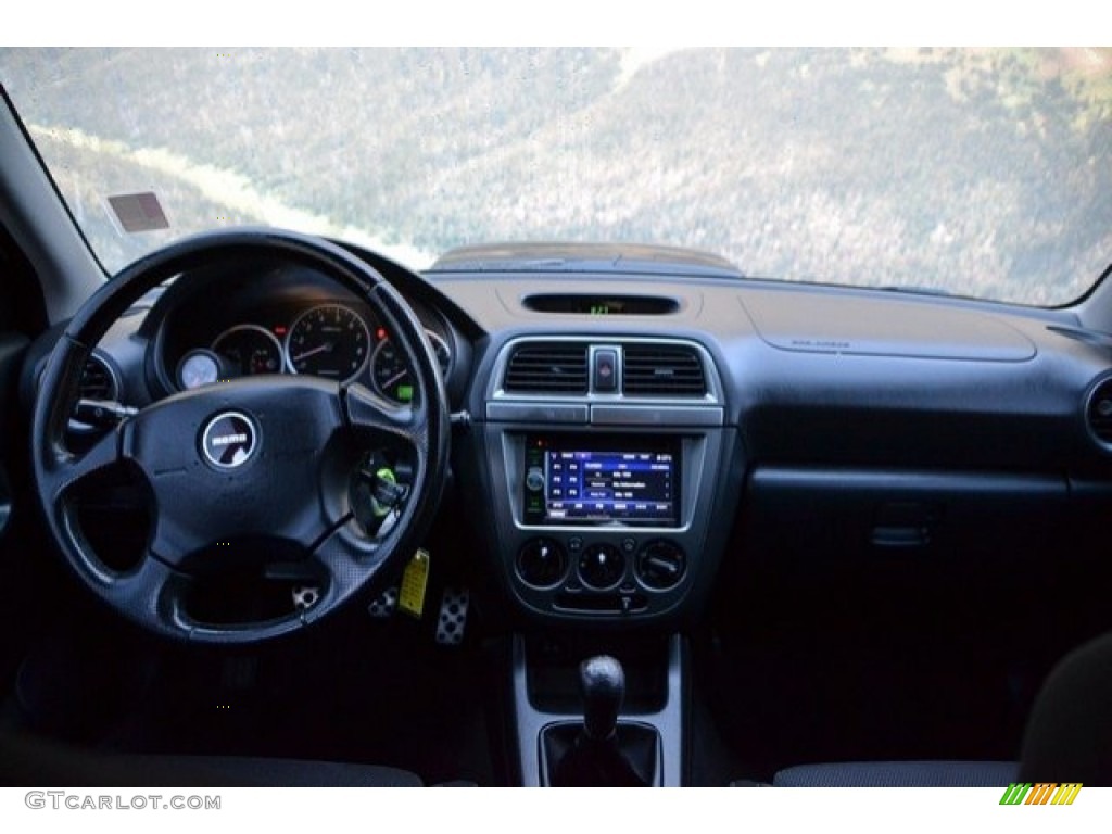 2004 Impreza WRX Sport Wagon - Java Black Pearl / Dark Gray photo #14