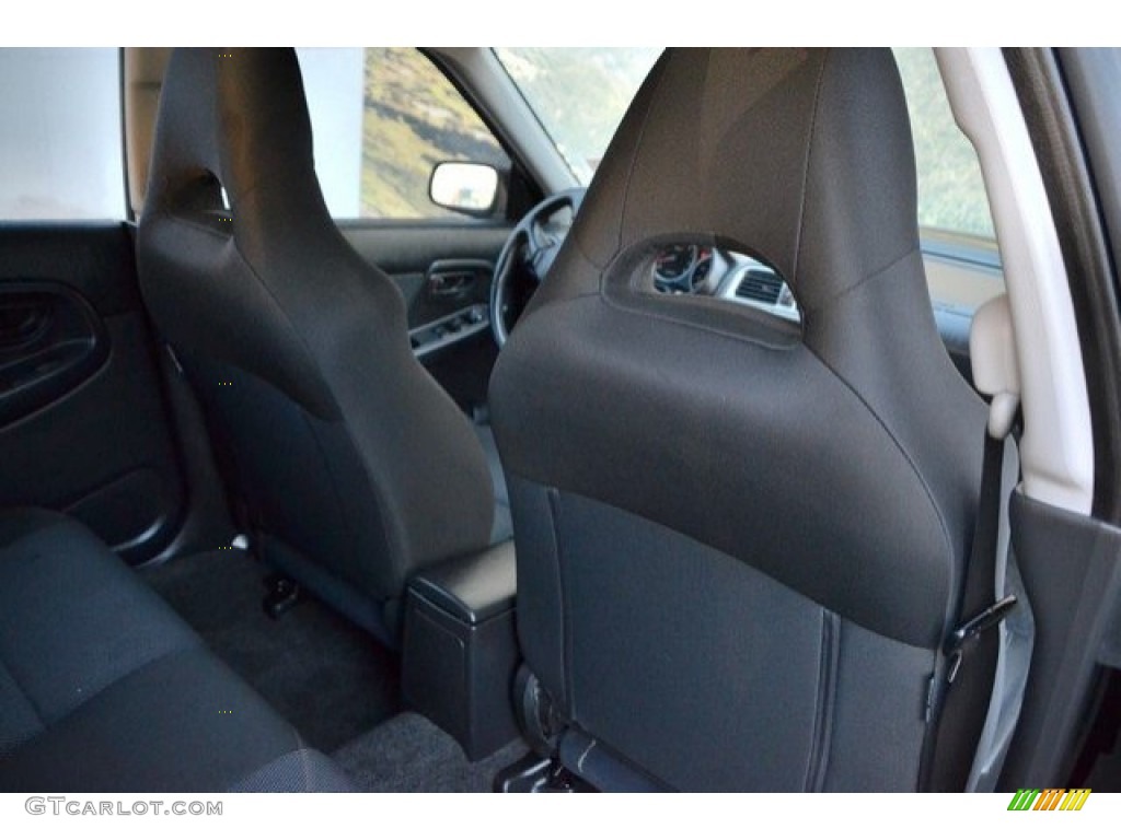 2004 Impreza WRX Sport Wagon - Java Black Pearl / Dark Gray photo #21