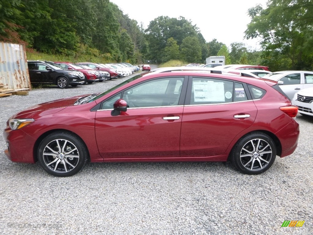 2018 Impreza 2.0i Limited 5-Door - Crimson Red Pearl / Ivory photo #7