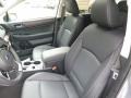 2018 Subaru Outback Black Interior Front Seat Photo