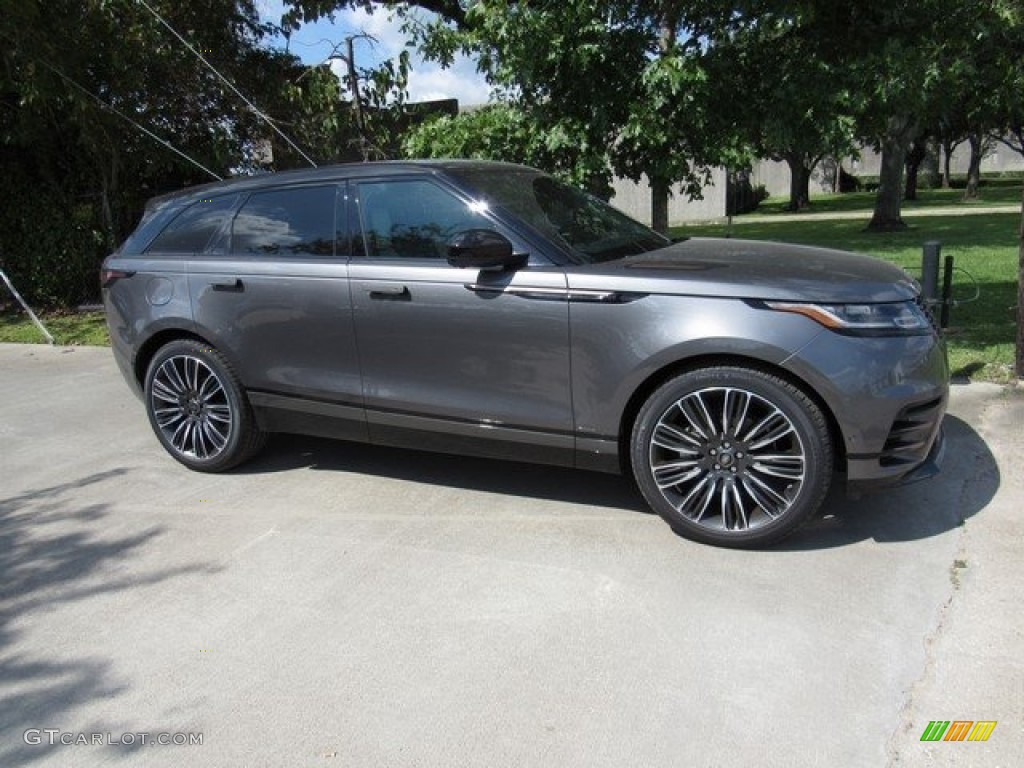 2018 Range Rover Velar First Edition - Corris Grey Metallic / Light Oyster/Ebony photo #1