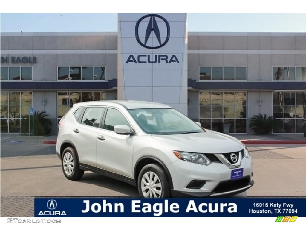 2016 Brilliant Silver Nissan Rogue Sv 122806906 Gtcarlot 2016 Brilliant Silver Nissan Rogue Sv 122806906