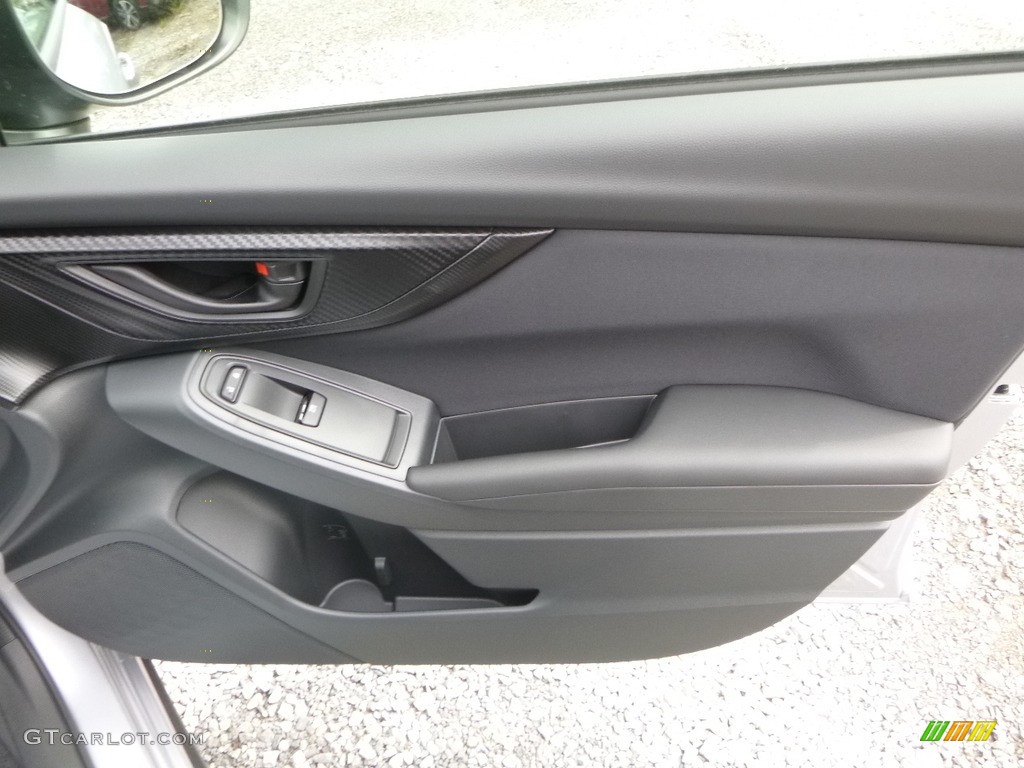 2018 Subaru Crosstrek 2.0i Black Door Panel Photo #122810236