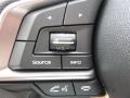 2018 Subaru Crosstrek Black Interior Controls Photo