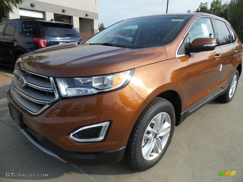 2017 Edge SEL AWD - Canyon Ridge Metallic / Ebony photo #1