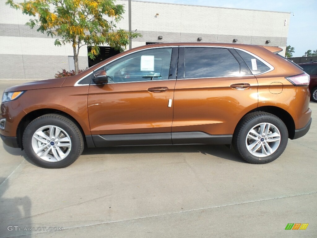 2017 Edge SEL AWD - Canyon Ridge Metallic / Ebony photo #2