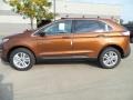 2017 Canyon Ridge Metallic Ford Edge SEL AWD  photo #2