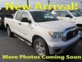 Super White 2007 Toyota Tundra SR5 Double Cab 4x4