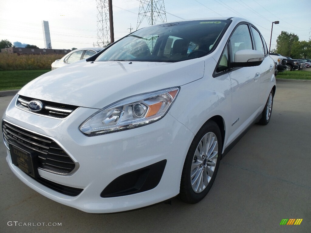 2017 C-Max Hybrid SE - Oxford White / Charcoal Black photo #1
