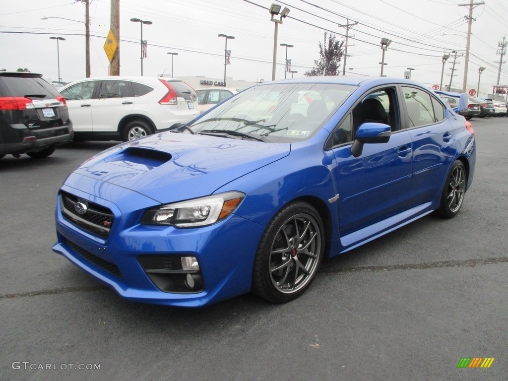 Hyper Blue 2016 Subaru WRX STI Limited Exterior Photo #122812265