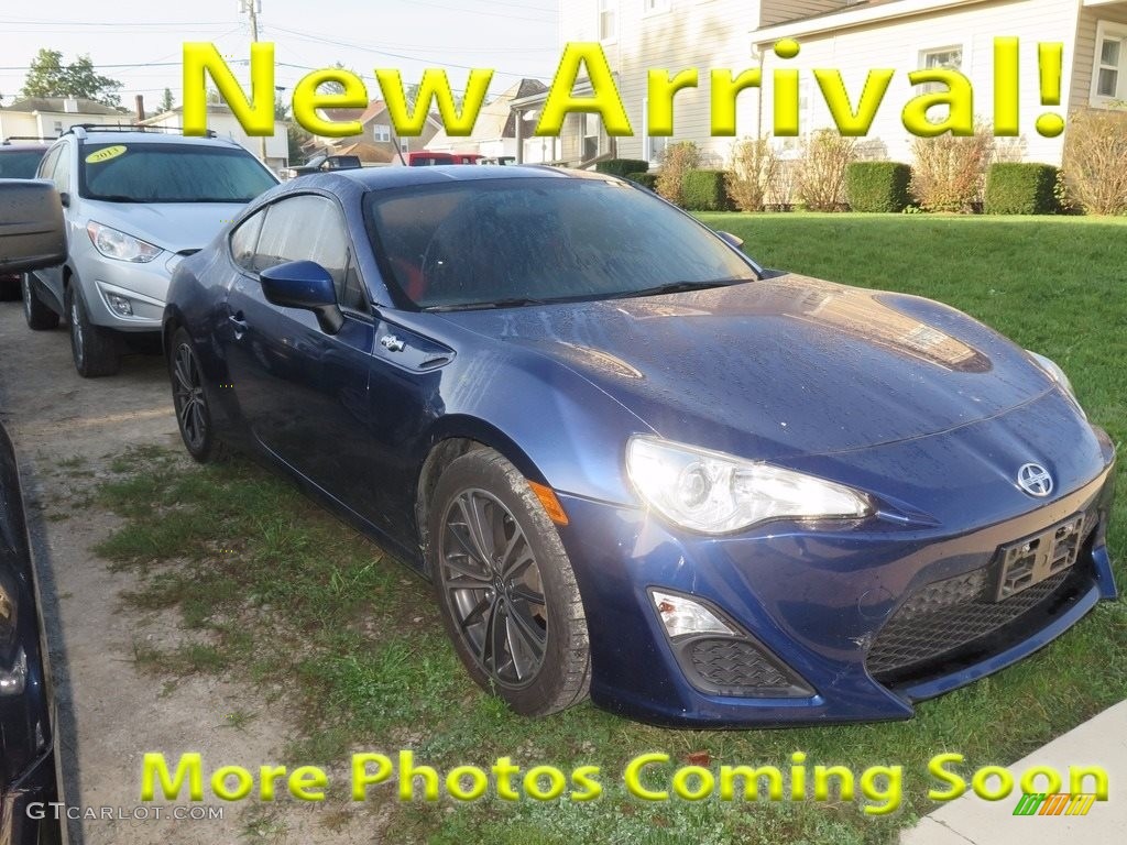 2013 FR-S Sport Coupe - Ultramarine Blue / Black/Red Accents photo #1