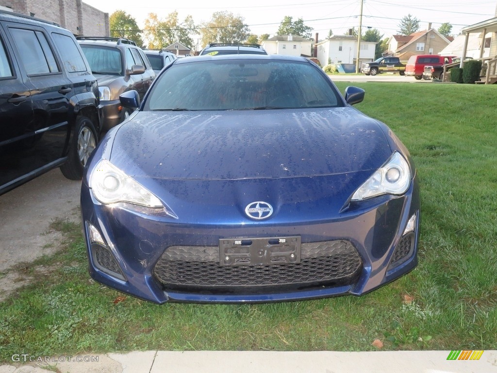 2013 FR-S Sport Coupe - Ultramarine Blue / Black/Red Accents photo #2