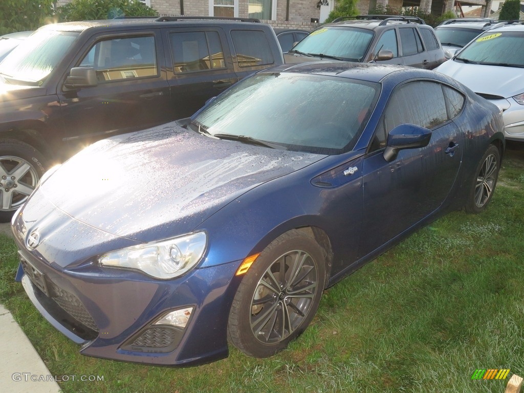 2013 FR-S Sport Coupe - Ultramarine Blue / Black/Red Accents photo #3