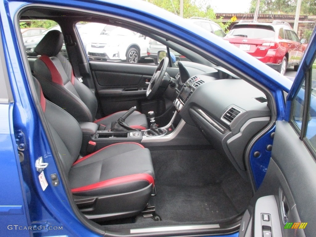 2016 WRX STI Limited - Hyper Blue / Carbon Black photo #18